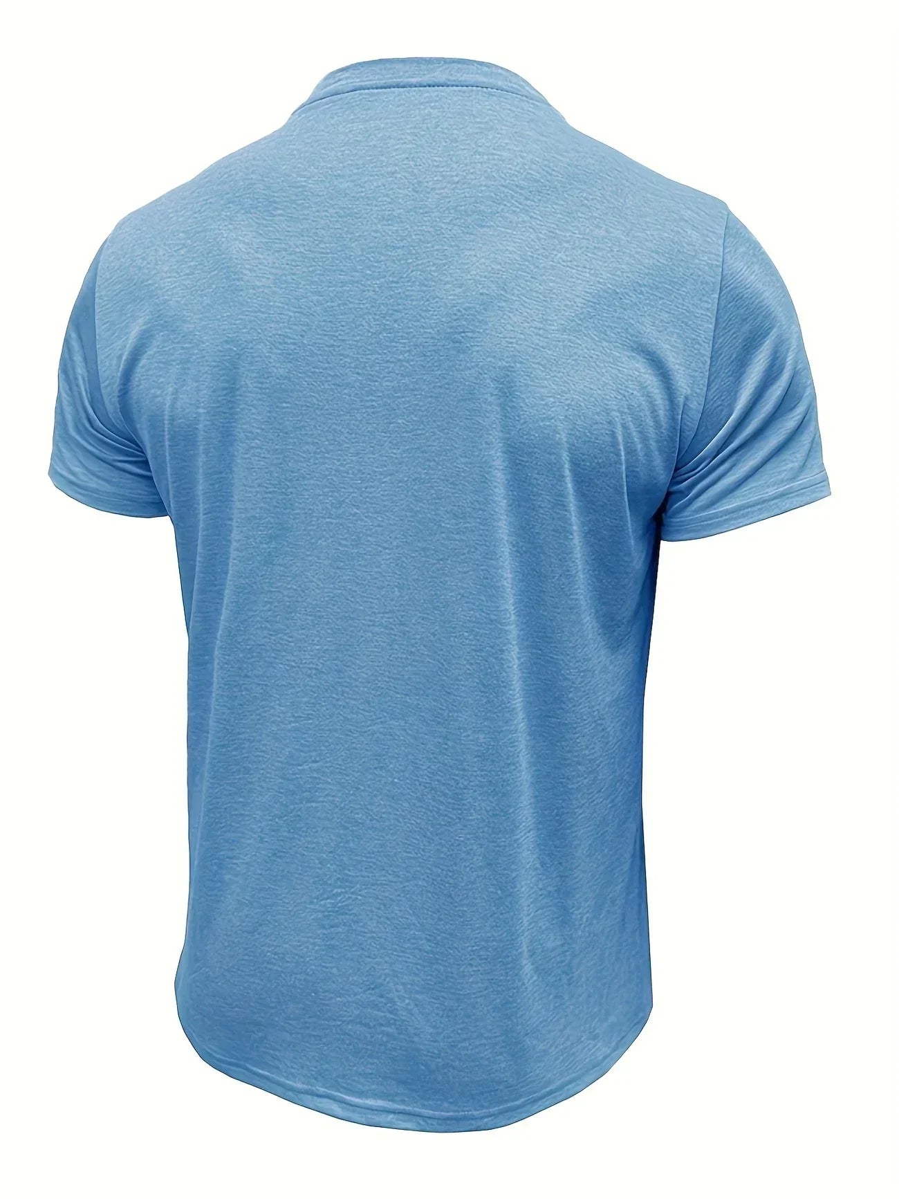 Varel | T-shirt elegante con colletto rotondo e tasca