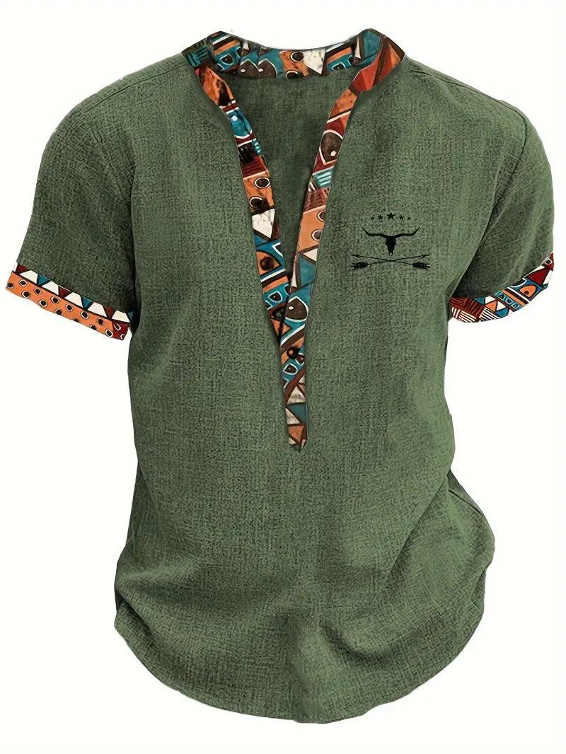 Varel | Camicia elegante a maniche corte