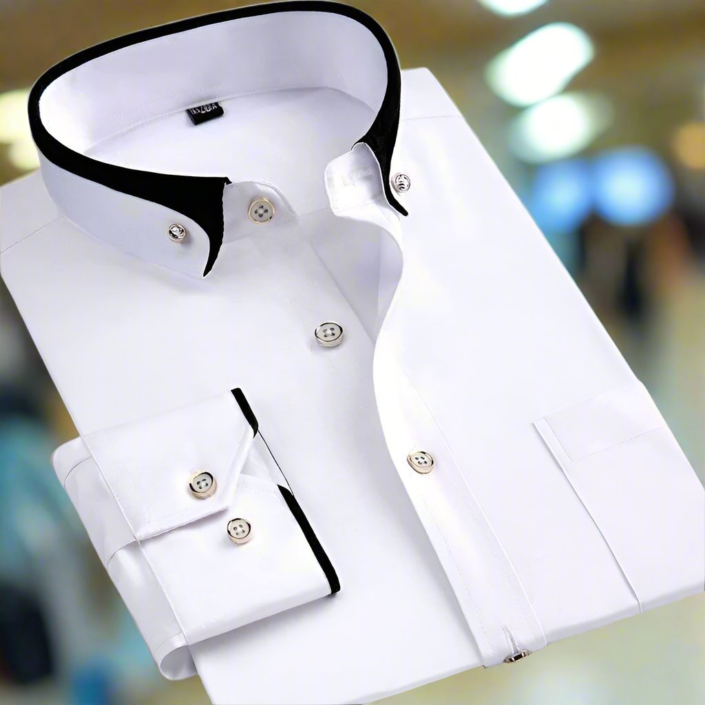 Varel | Camicia button-down a maniche lunghe