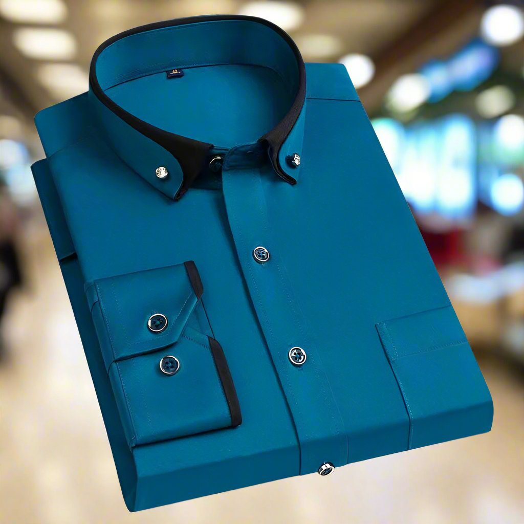 Varel | Camicia button-down a maniche lunghe