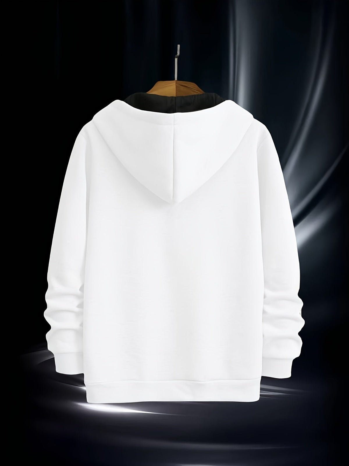 Varel | Felpa con cappuccio, maniche lunghe e mezza zip