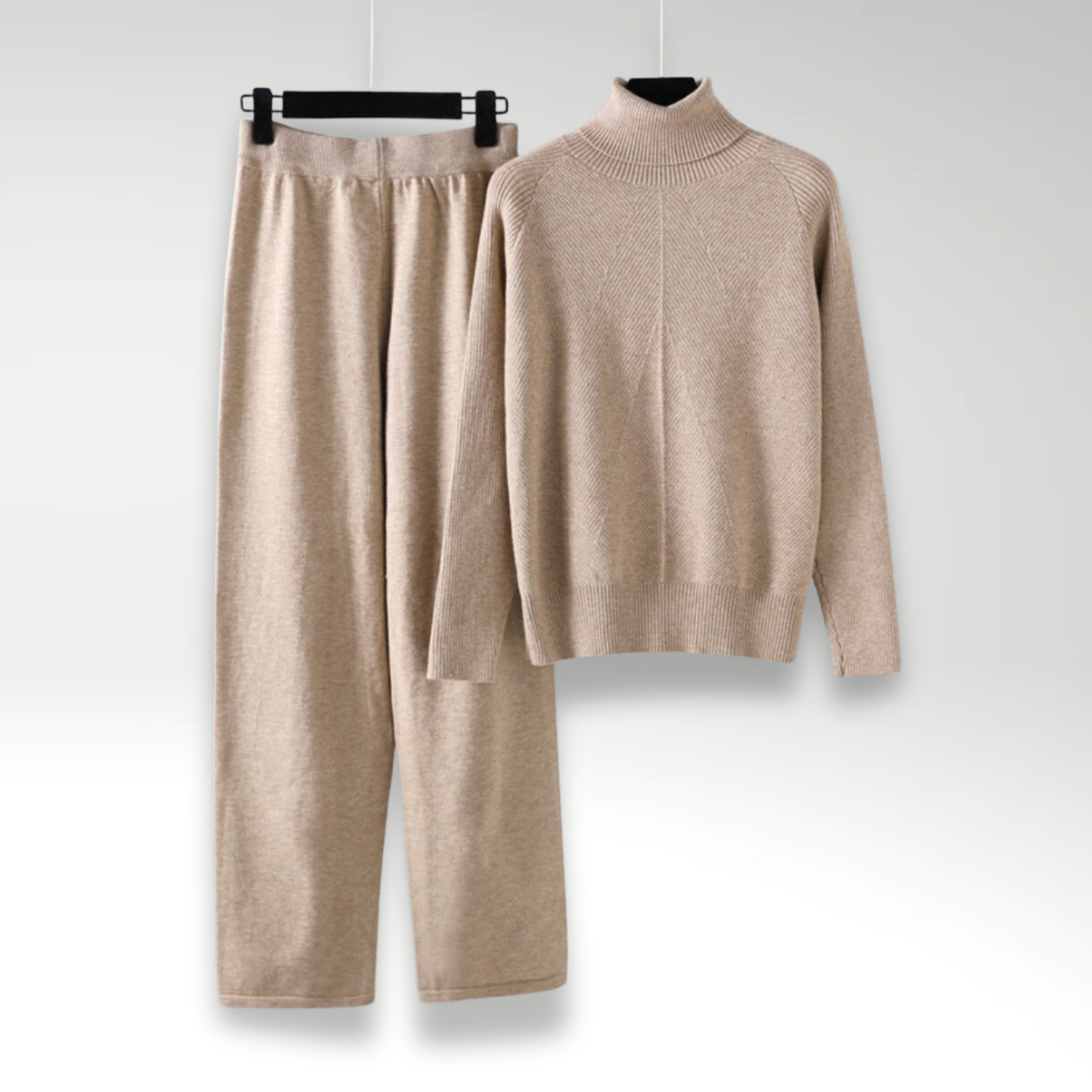 Varel | Completo due pezzi Lounge in maglia intrecciata