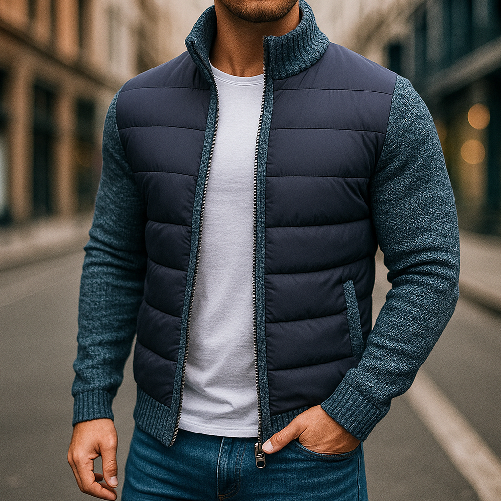 Varel | Giacca elegante in piuma da uomo