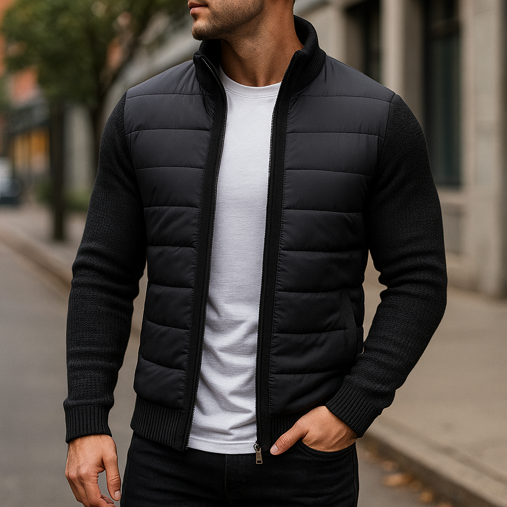 Varel | Giacca elegante in piuma da uomo