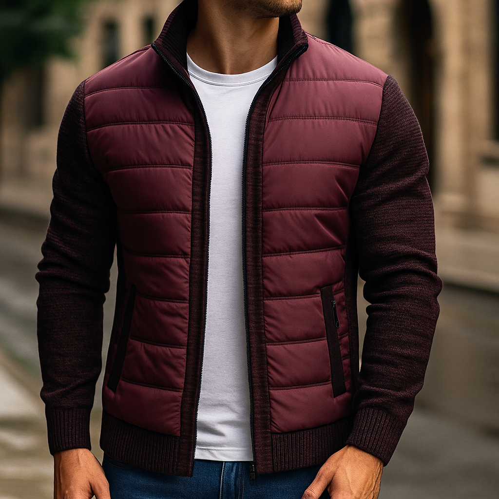 Varel | Giacca elegante in piuma da uomo