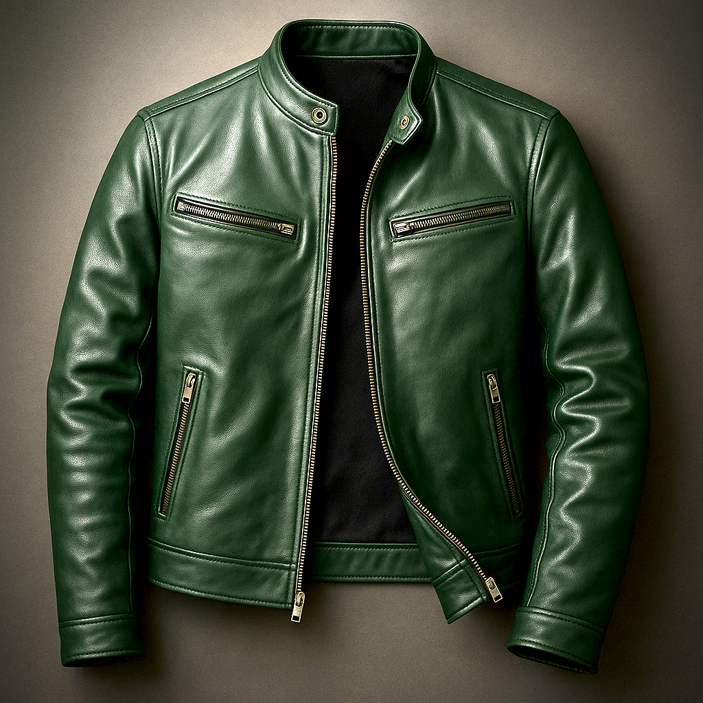 Varel | Giacca vintage in pelle