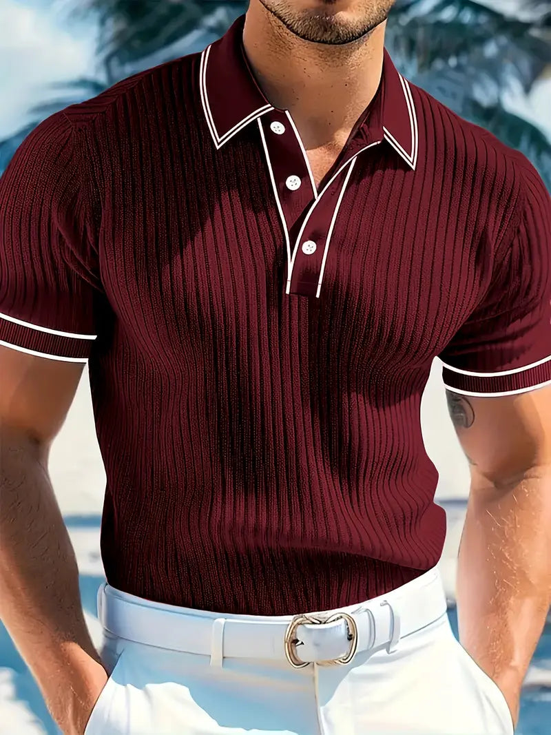 Varel | Polo elegante a maniche corte