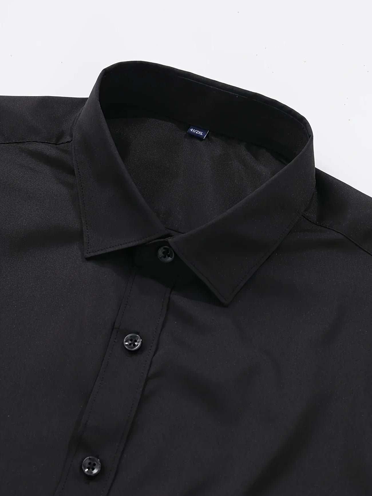 Varel | Camicia elegante a maniche lunghe con bottoni