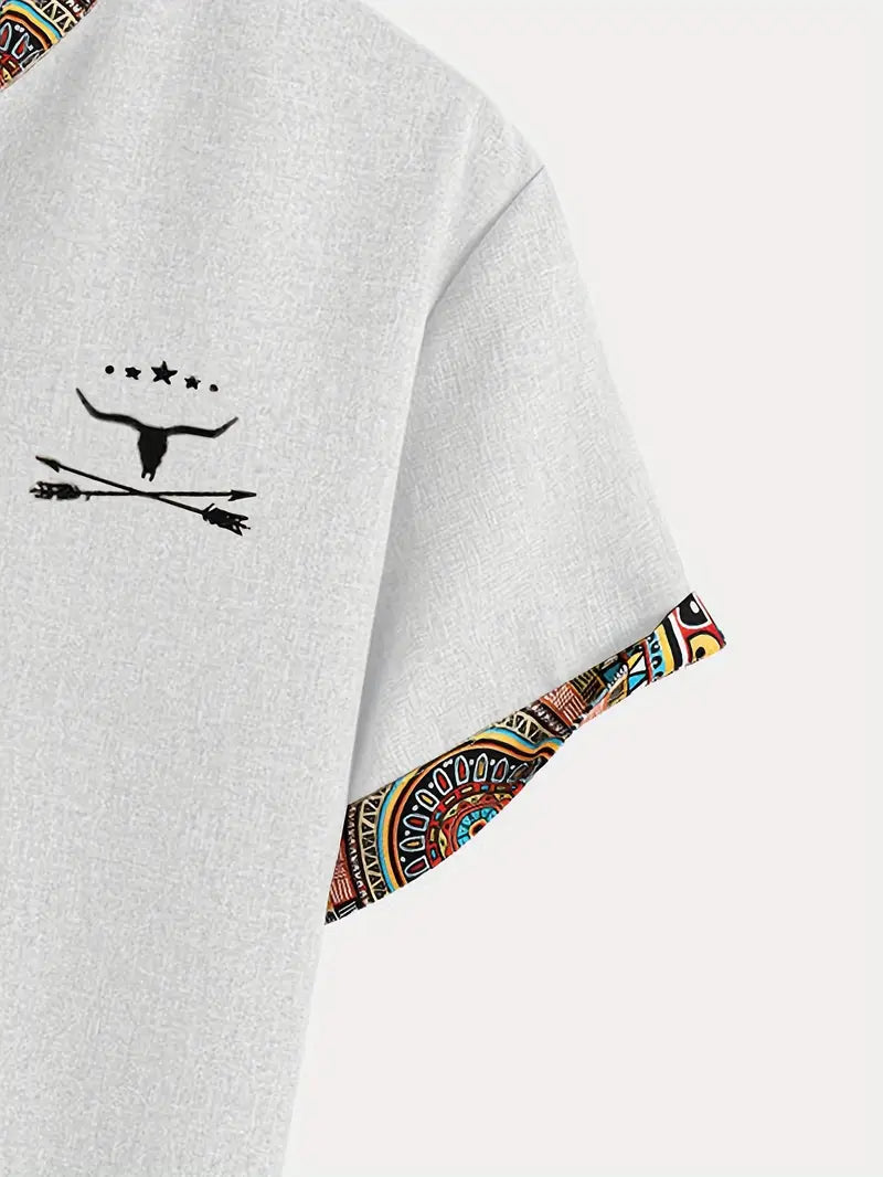 Varel | Camicia elegante a maniche corte