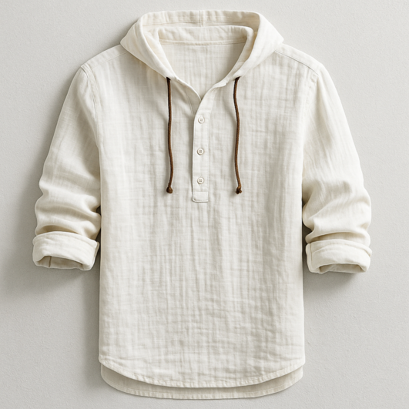 Varel | Camicia di lusso con cappuccio