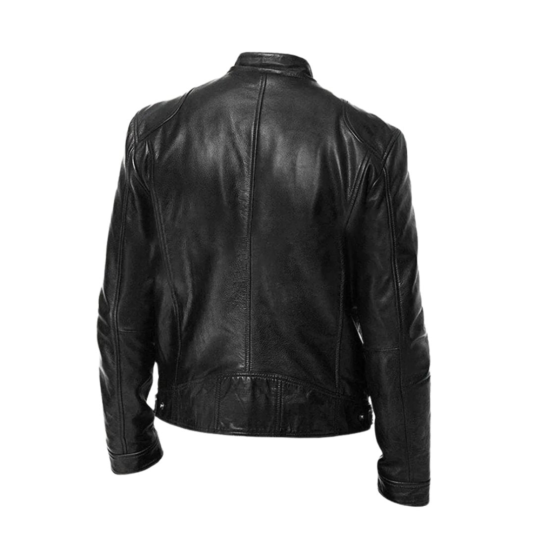 Varel | Giacca casual in pelle