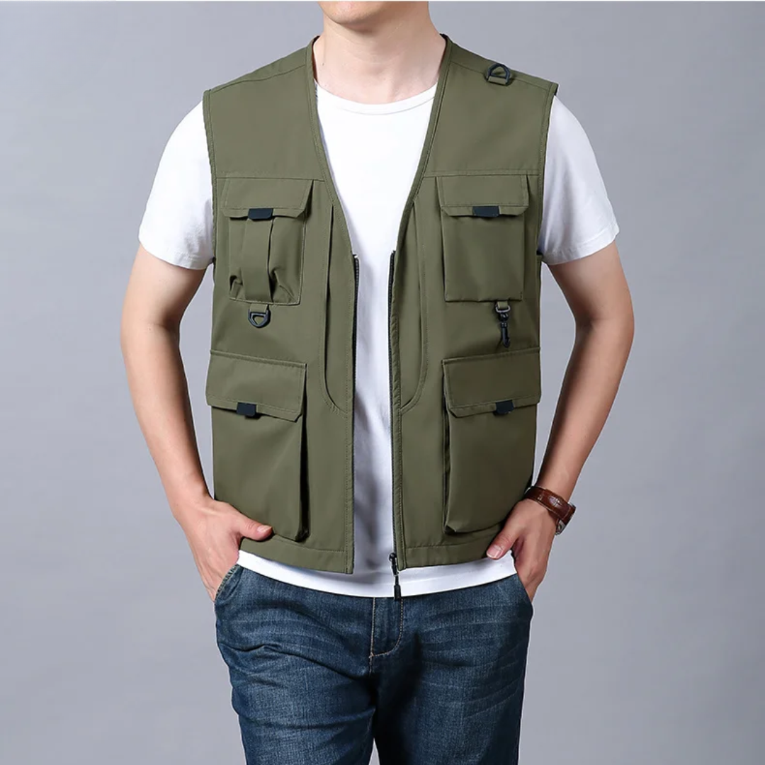 Varel | Gilet cargo elegante e casual