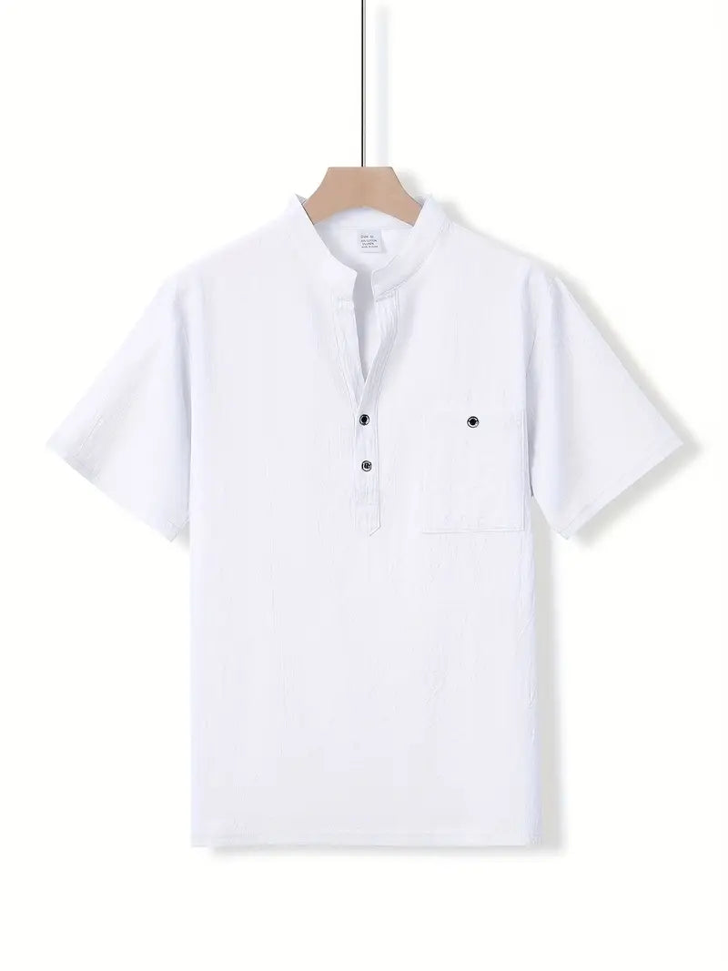 Varel | Camicia elegante a maniche corte