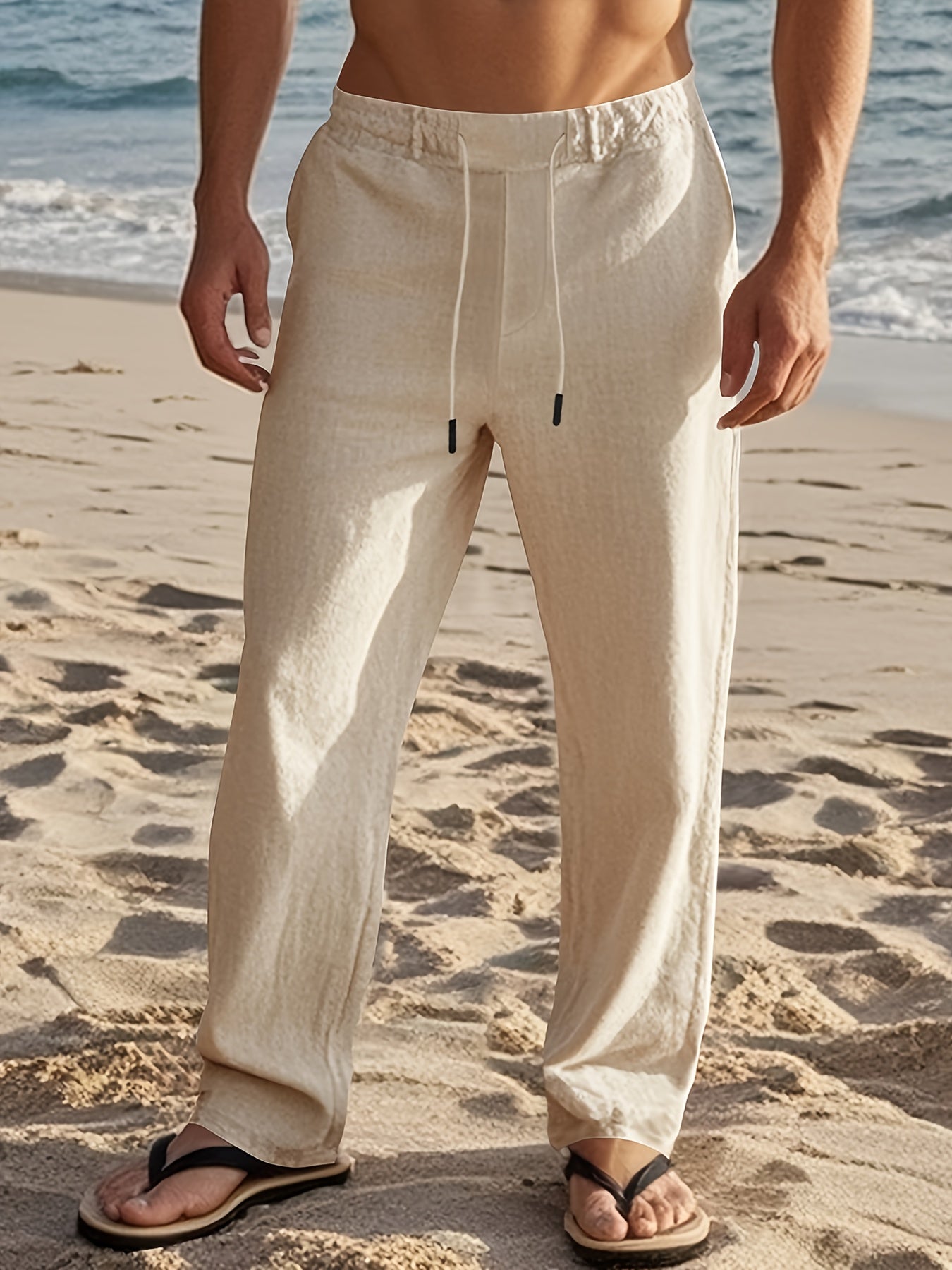 Varel | Pantaloni in lino da uomo