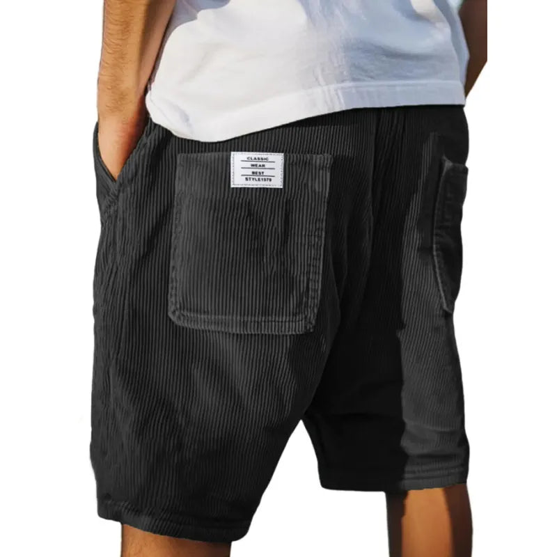 Varel | Pantaloni corti eleganti in velluto