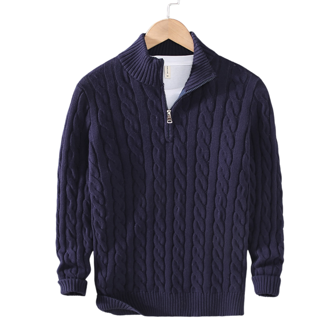 Varel | Pull demi-zippé