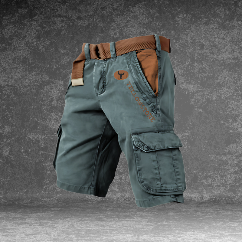 Varel | Pantaloni cargo corti da uomo a 6 tasche
