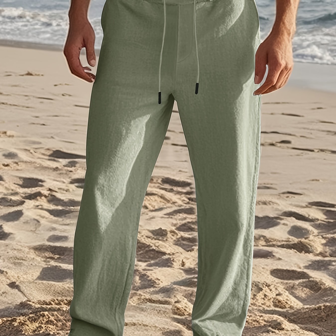 Varel | Pantaloni in lino da uomo