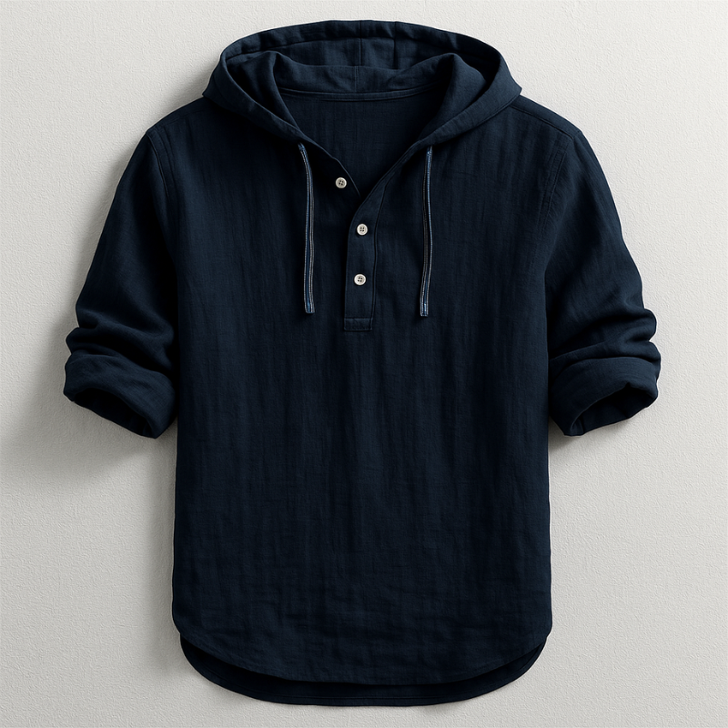 Varel | Camicia di lusso con cappuccio