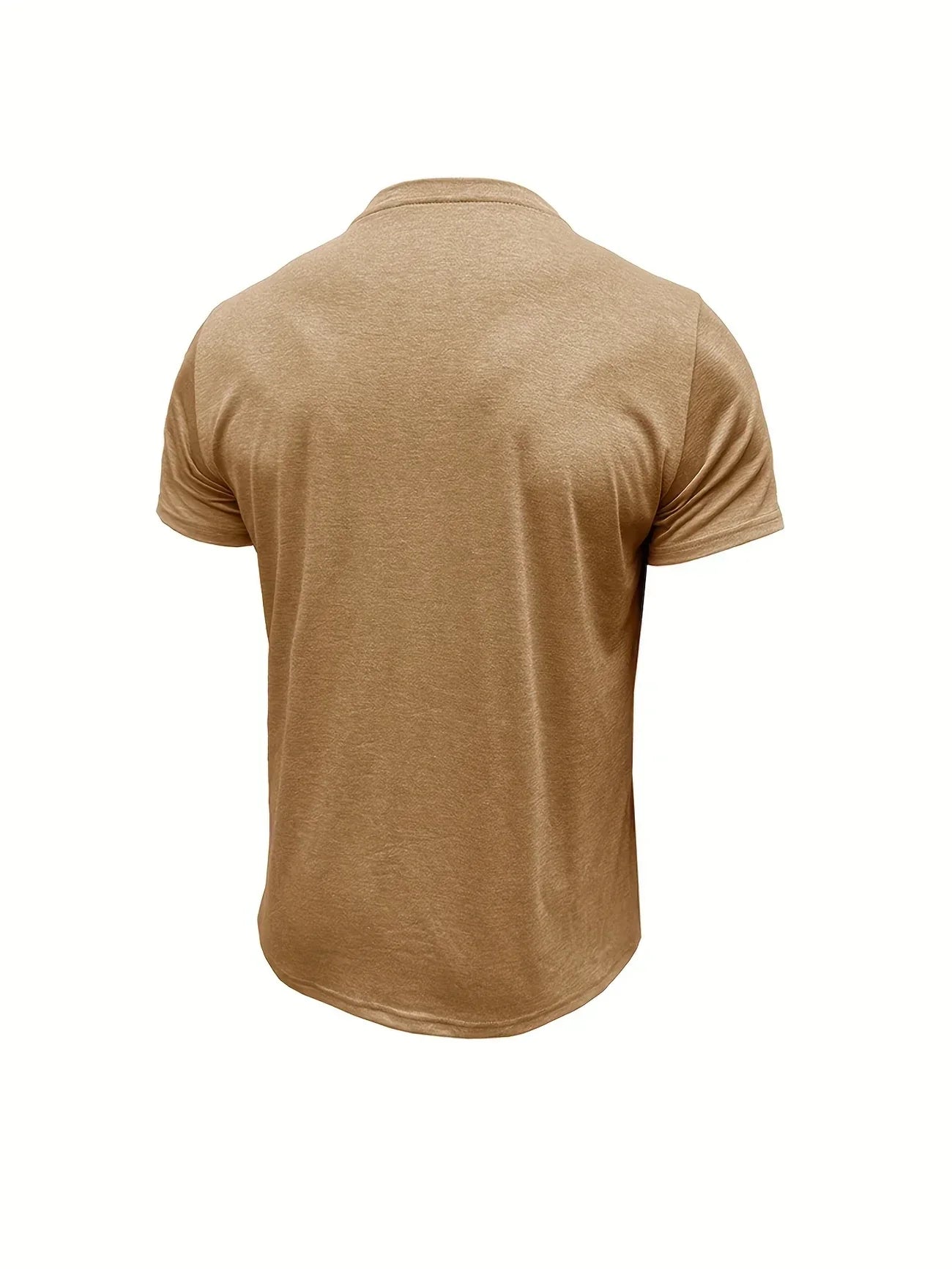 Varel | T-shirt elegante con colletto rotondo e tasca