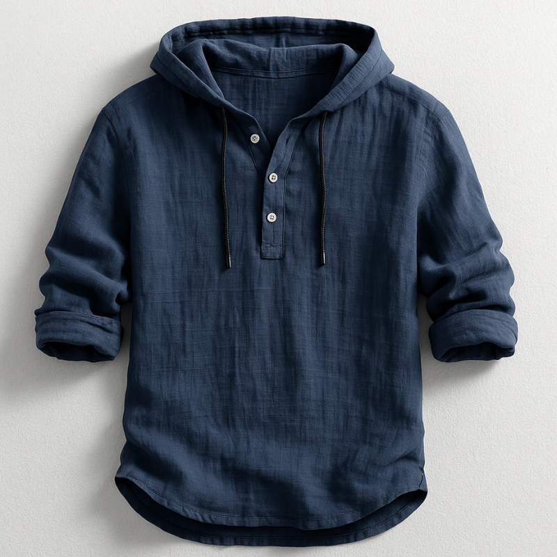 Varel | Camicia di lusso con cappuccio