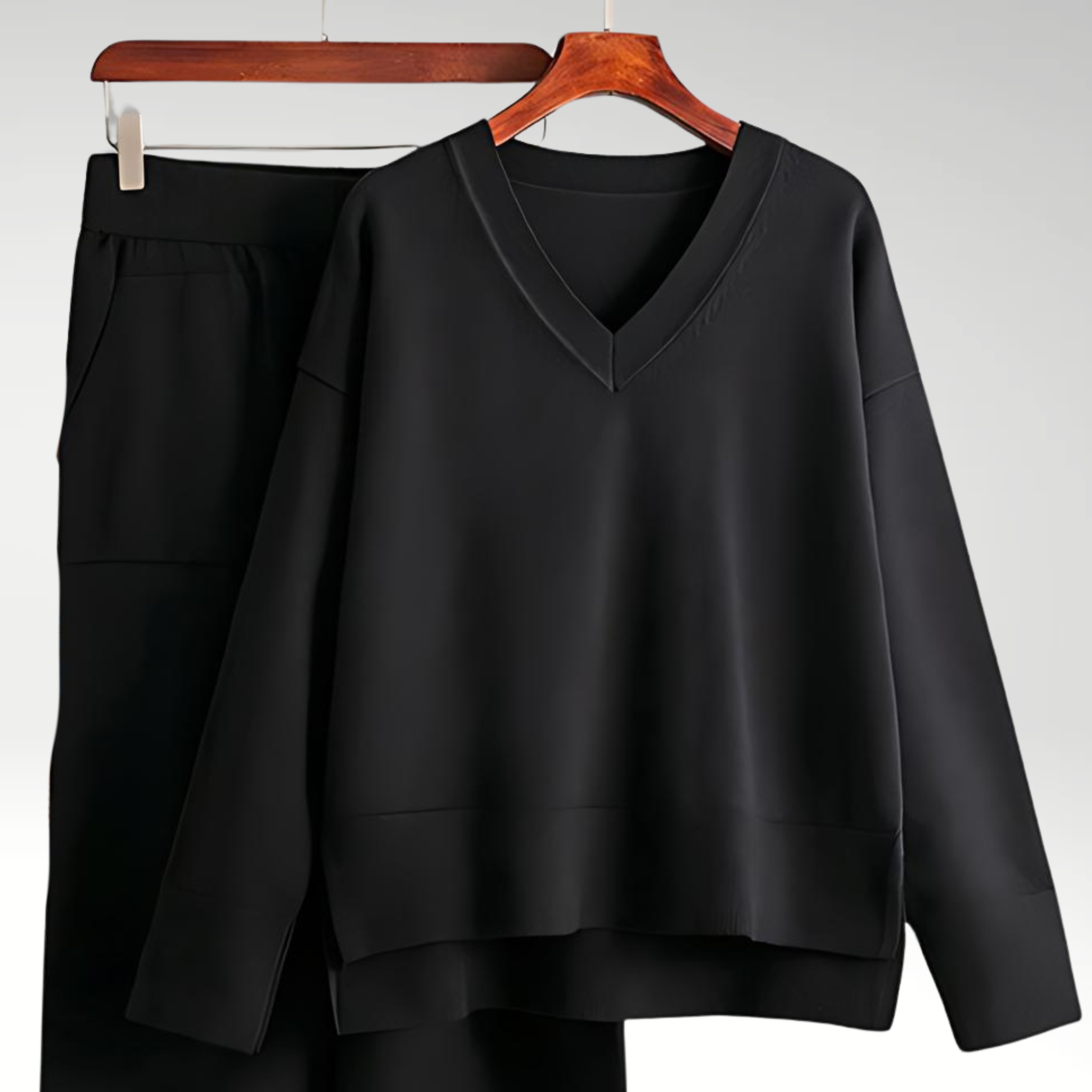 Varel | Set Due Pezzi Luxe con Scollatura a V