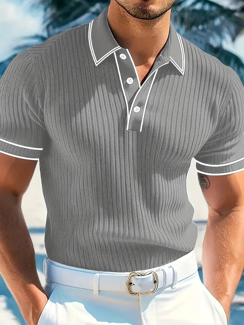 Varel | Polo elegante a maniche corte