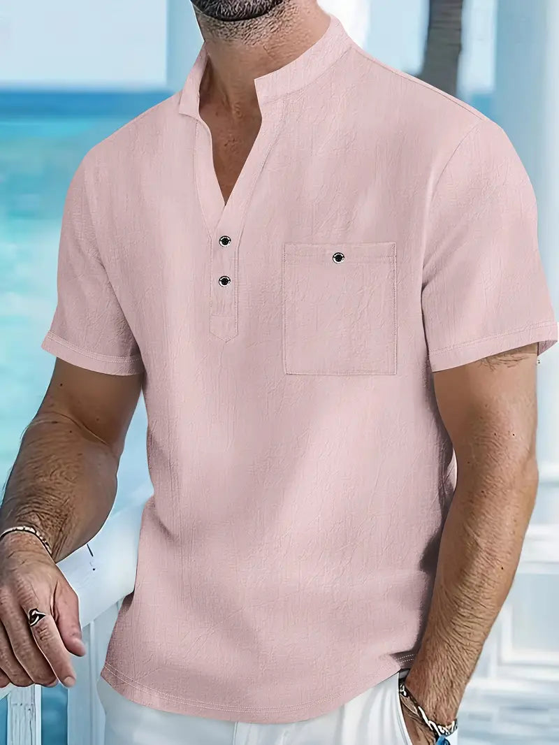 Varel | Camicia elegante a maniche corte