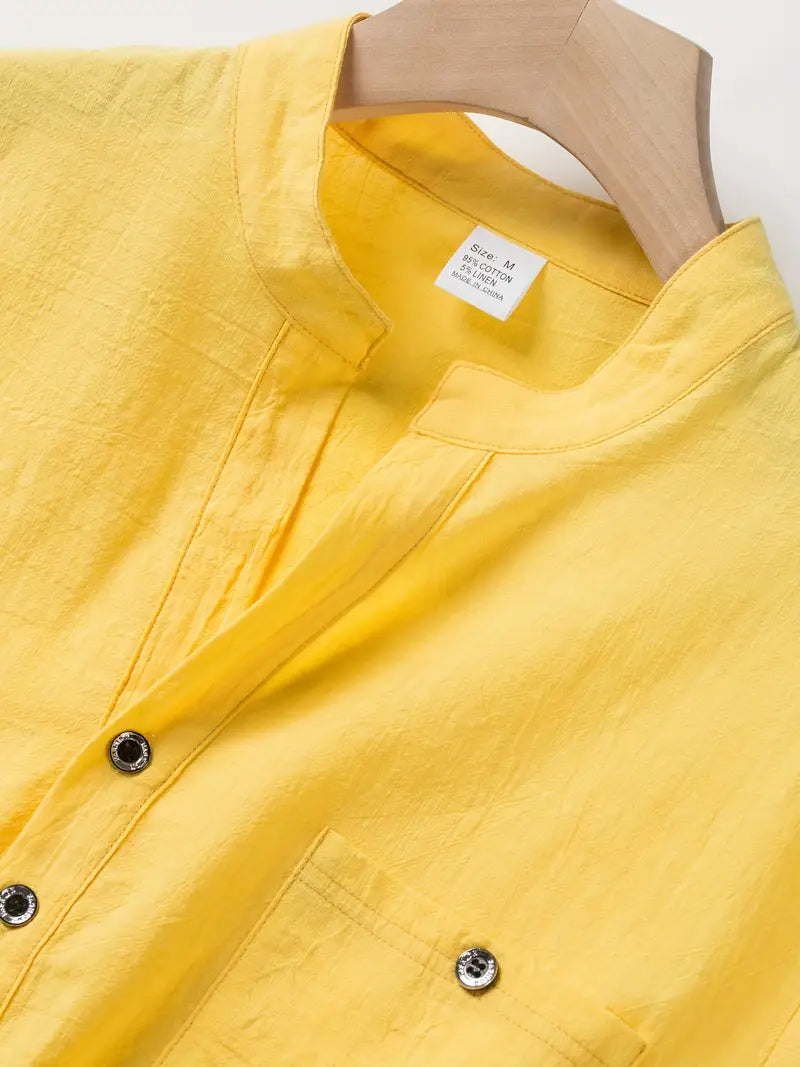 Varel | Camicia elegante a maniche corte