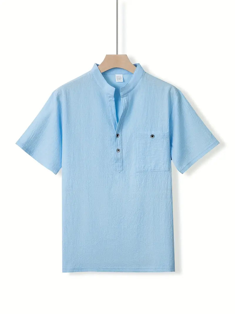 Varel | Camicia elegante a maniche corte