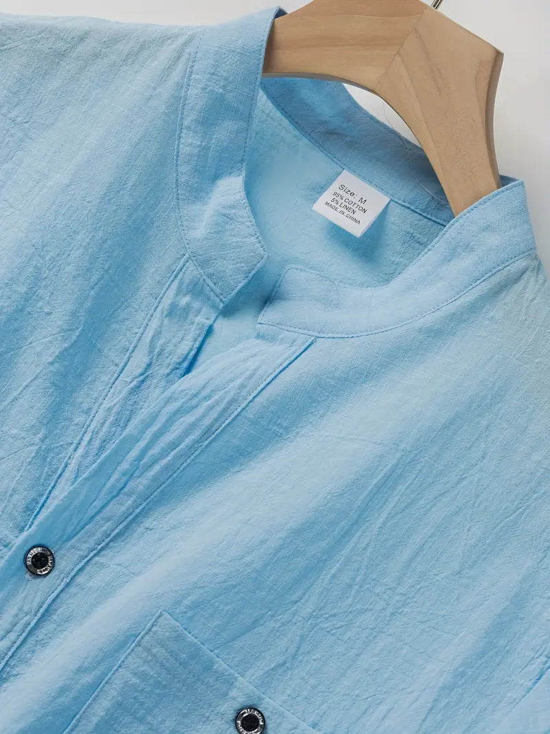 Varel | Camicia elegante a maniche corte
