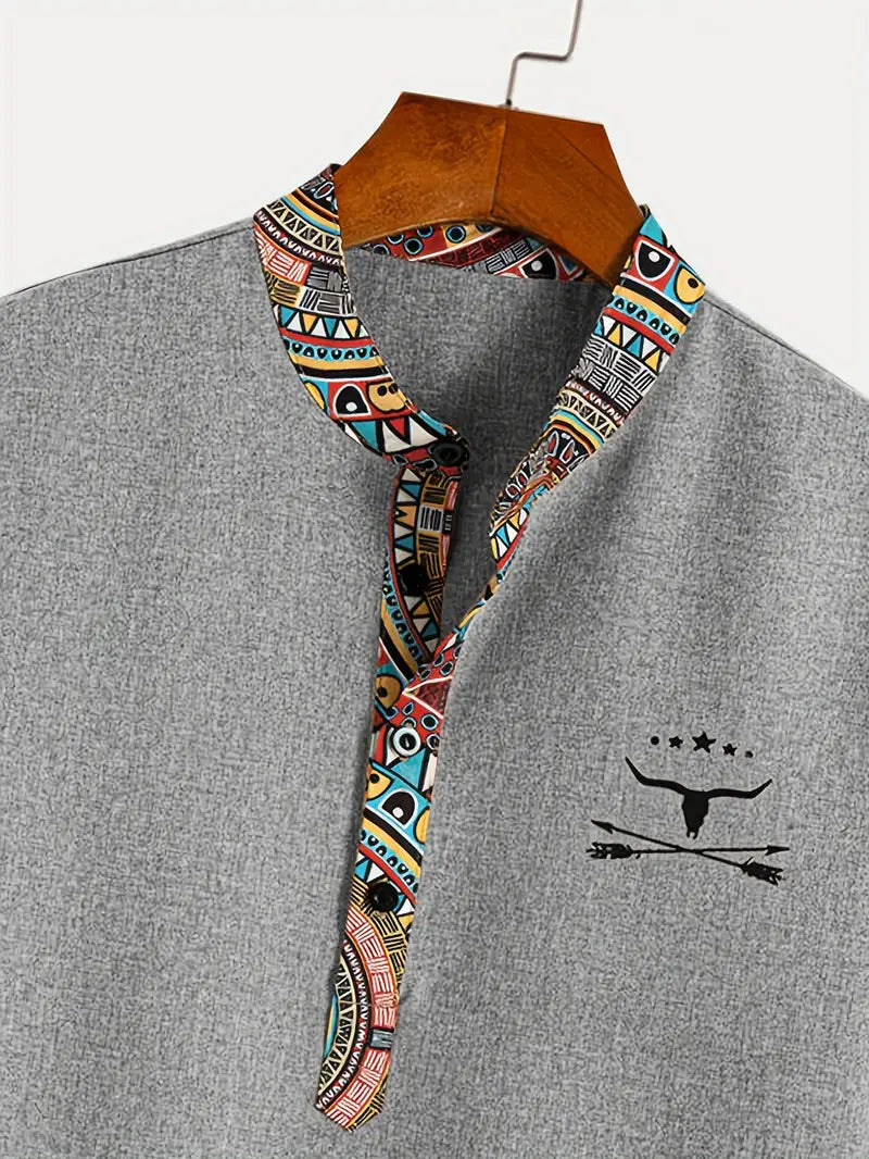 Varel | Camicia elegante a maniche corte