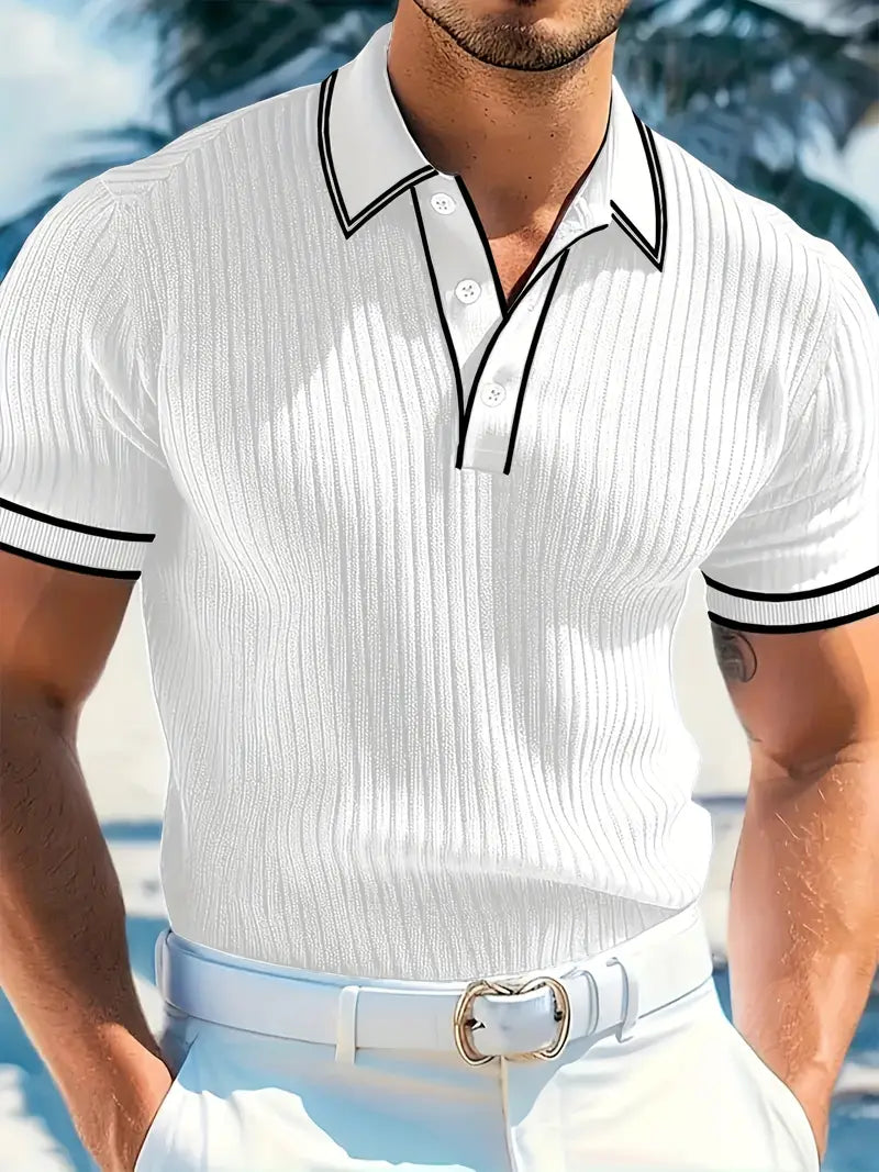 Varel | Polo elegante a maniche corte