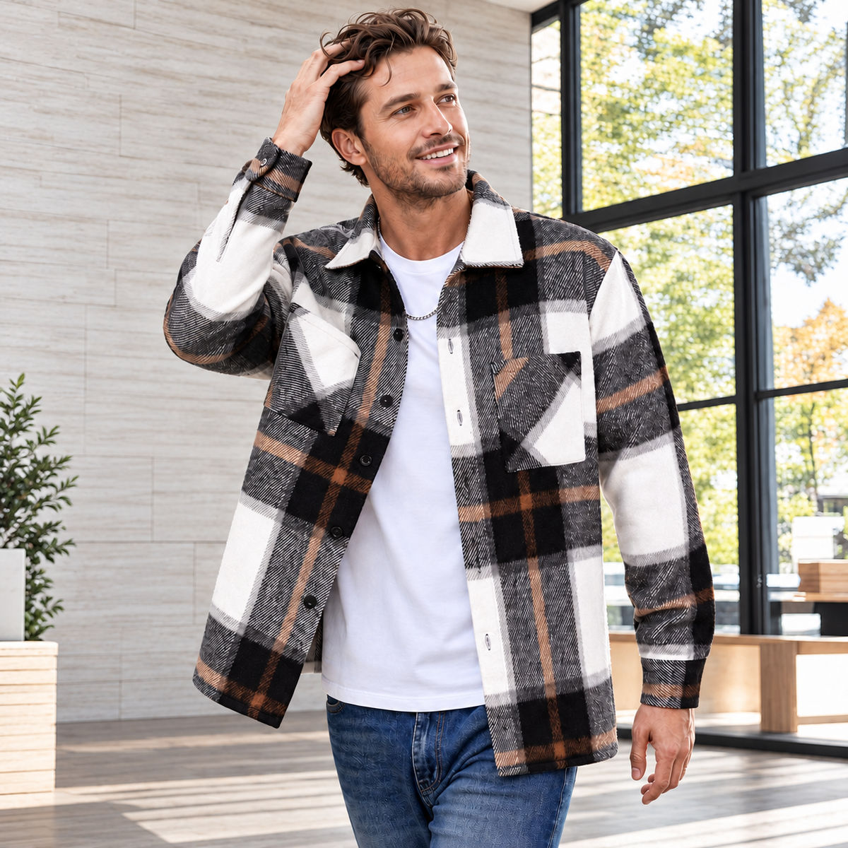 Varel | Camicia a maniche lunghe con bottoni