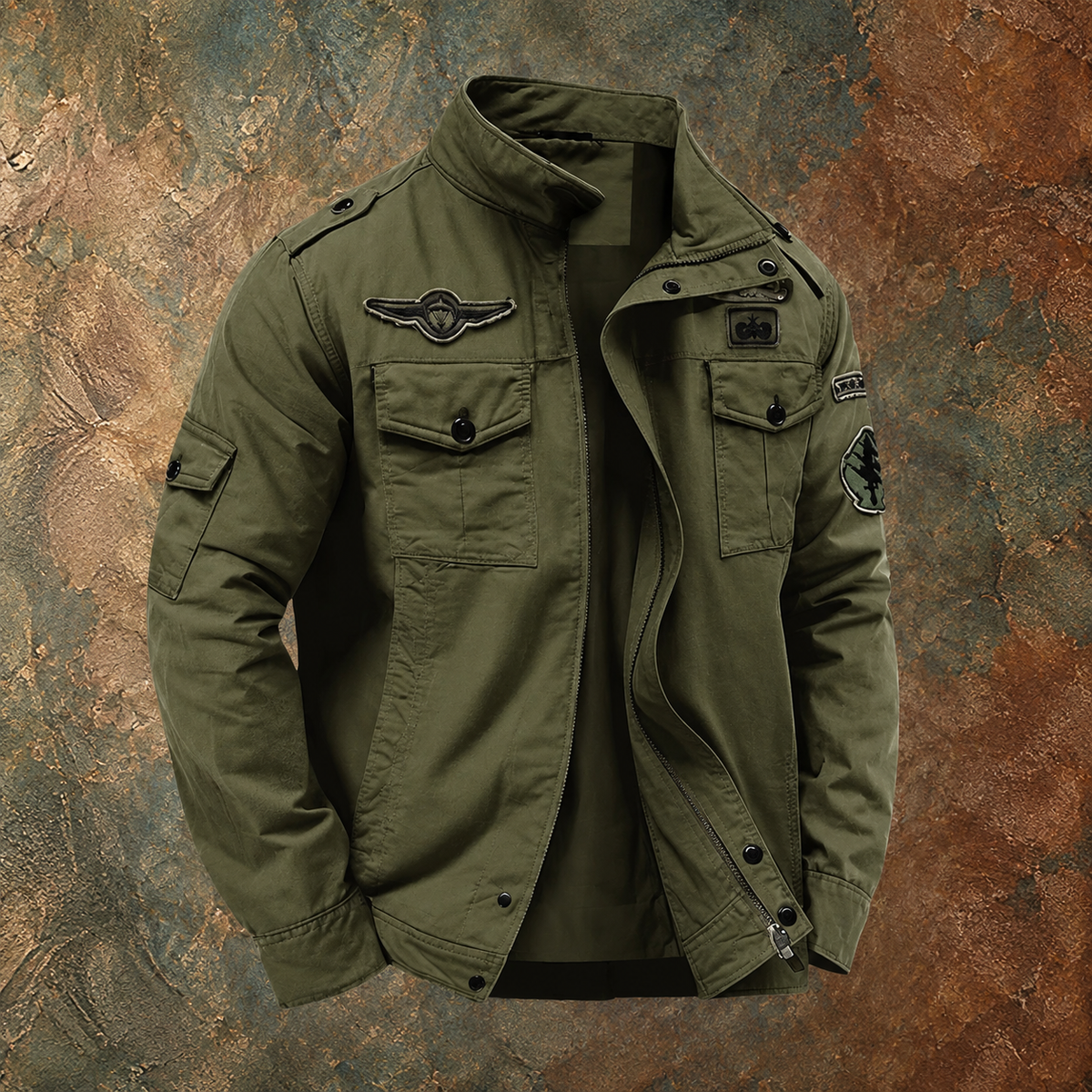Varel | Giacca militare strutturata