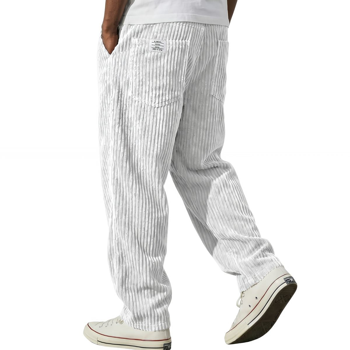 Varel | Pantaloni larghi in velluto a coste