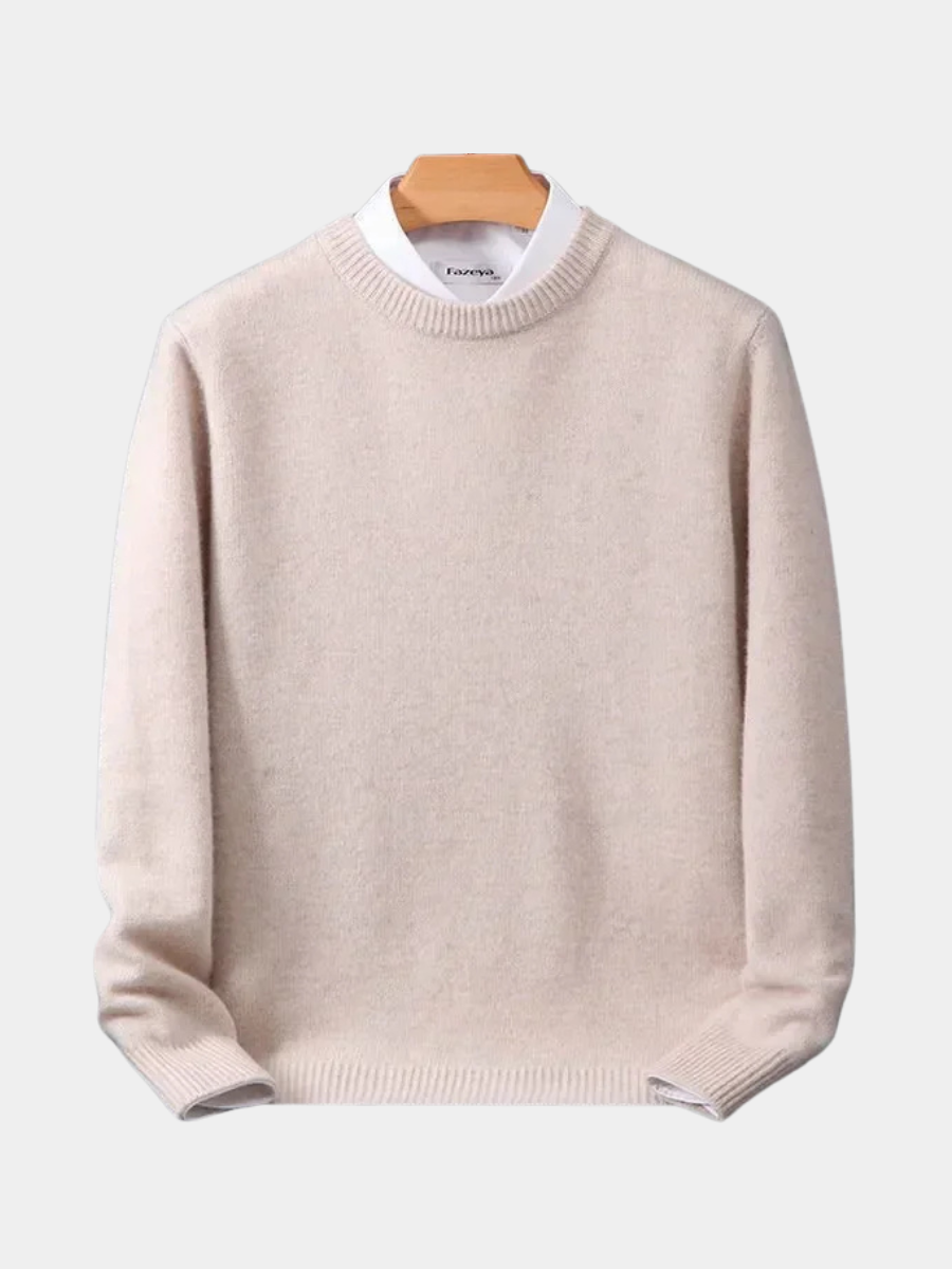 Varel | Maglione a collo rotondo in maglia morbida