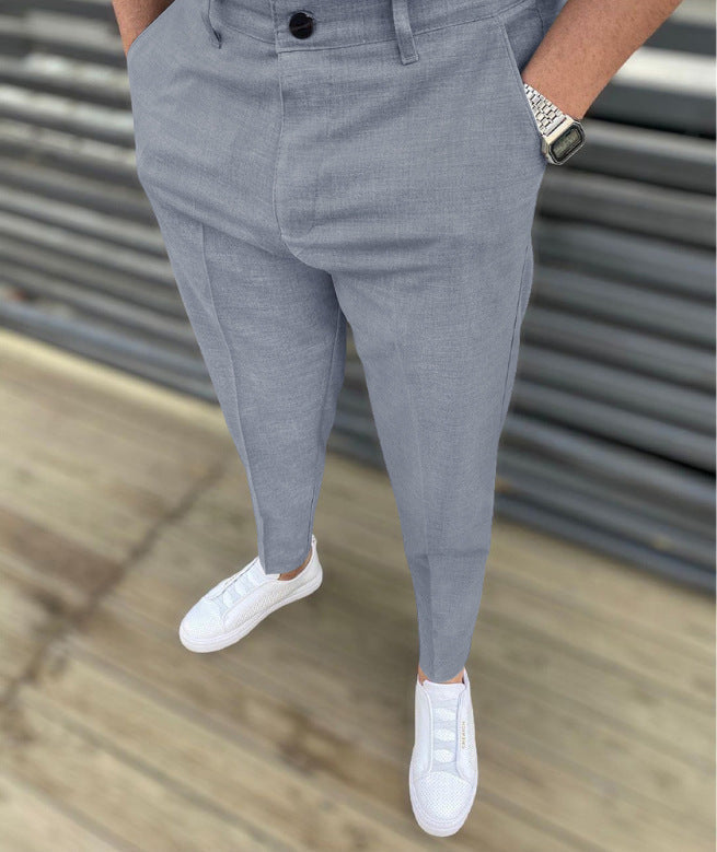 Varel | Pantaloni casual slim fit
