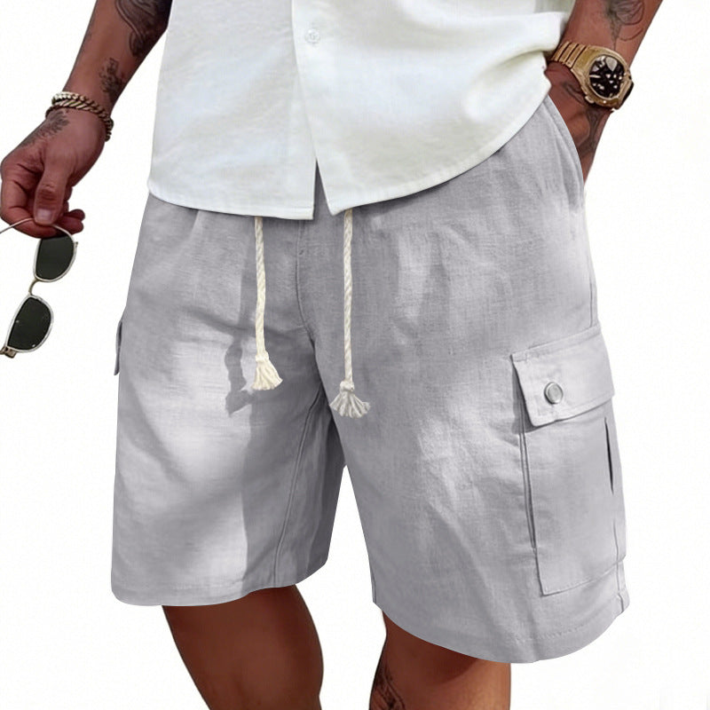Varel | Pantaloni cargo corti leggeri per uomo