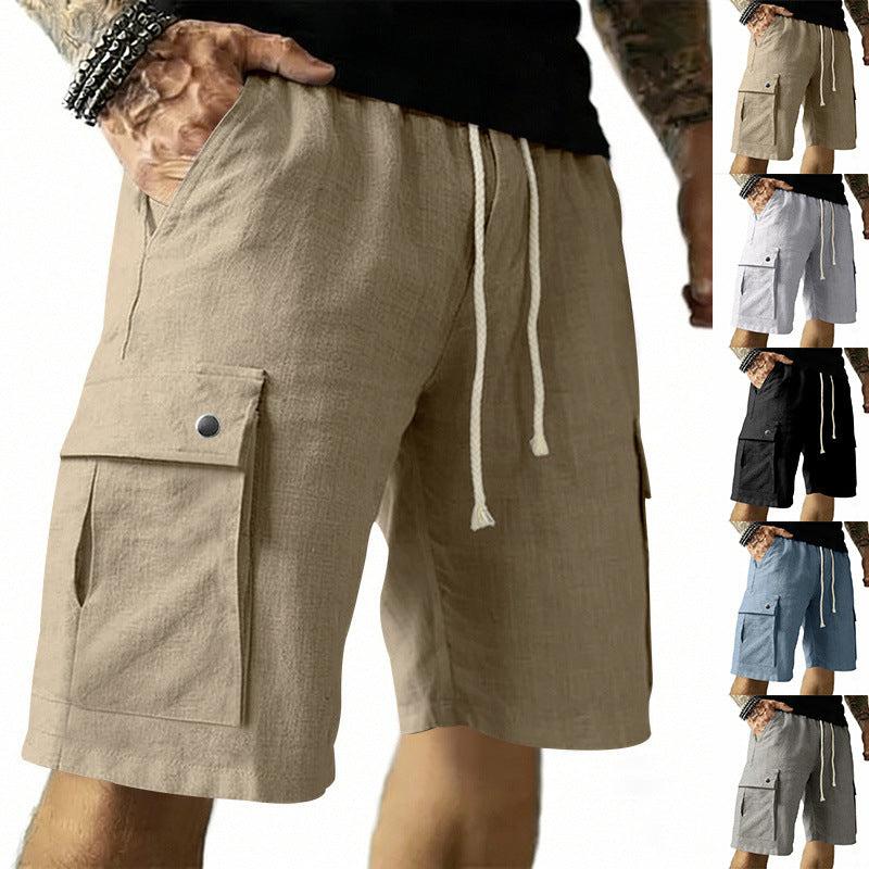 Varel | Pantaloni cargo corti leggeri per uomo