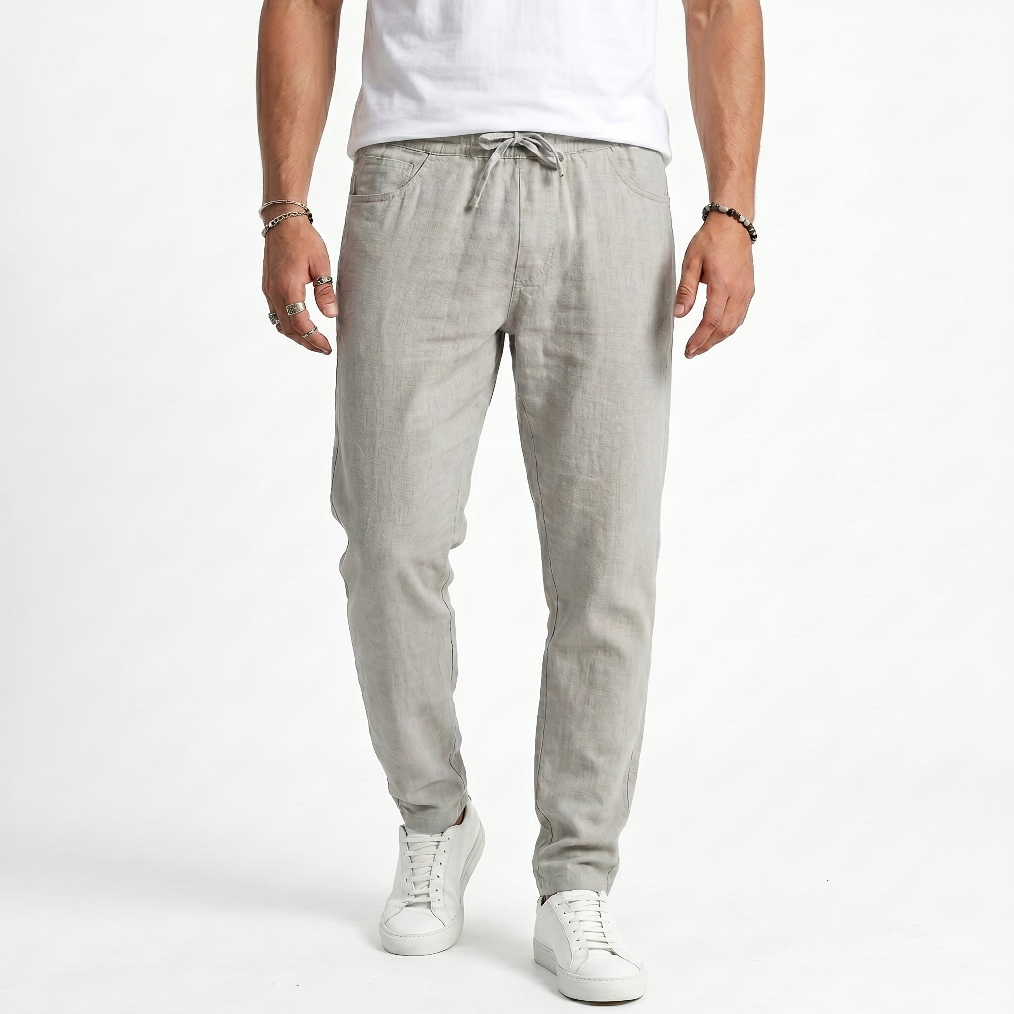 Varel | Pantaloni da spiaggia in lino