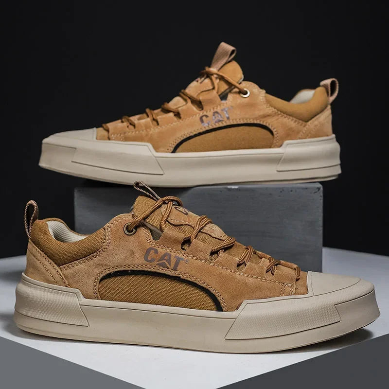 Varel | Scarpe in tela con lacci in camoscio per uso quotidiano