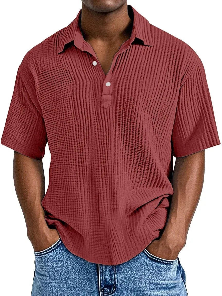 Varel | Camicia estiva retrò da uomo
