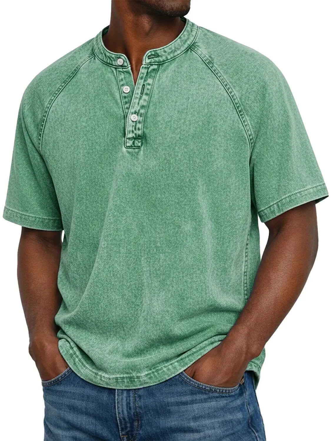 Varel | Camicia vintage da uomo con bottoni