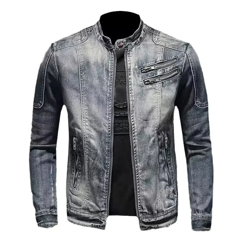 Varel | Giacca da moto in denim