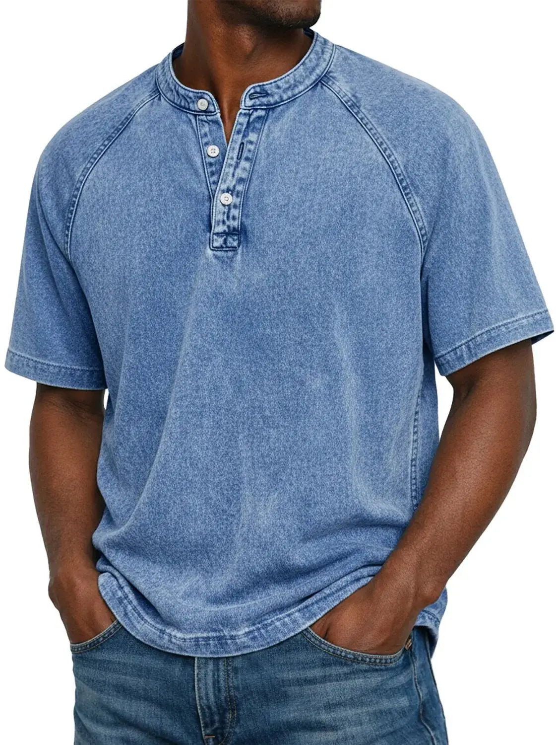 Varel | Camicia vintage con bottoni per uomo