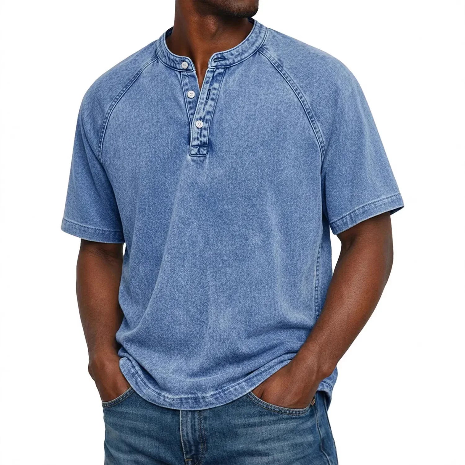 Varel | Camicia vintage da uomo con bottoni