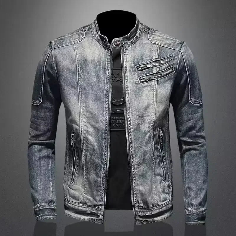 Varel | Giacca da moto in denim
