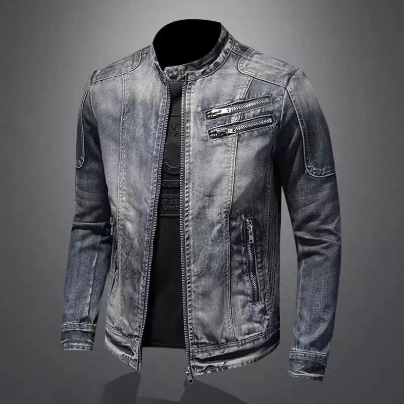 Varel | Giacca da moto in denim