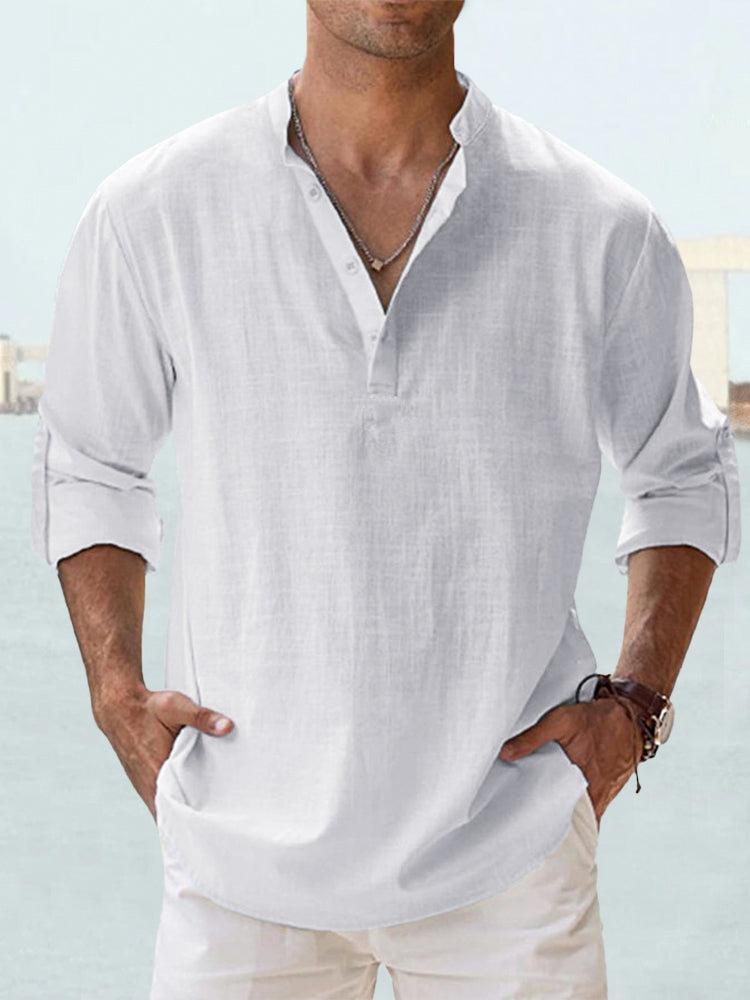 Varel | Camicia traspirante in lino